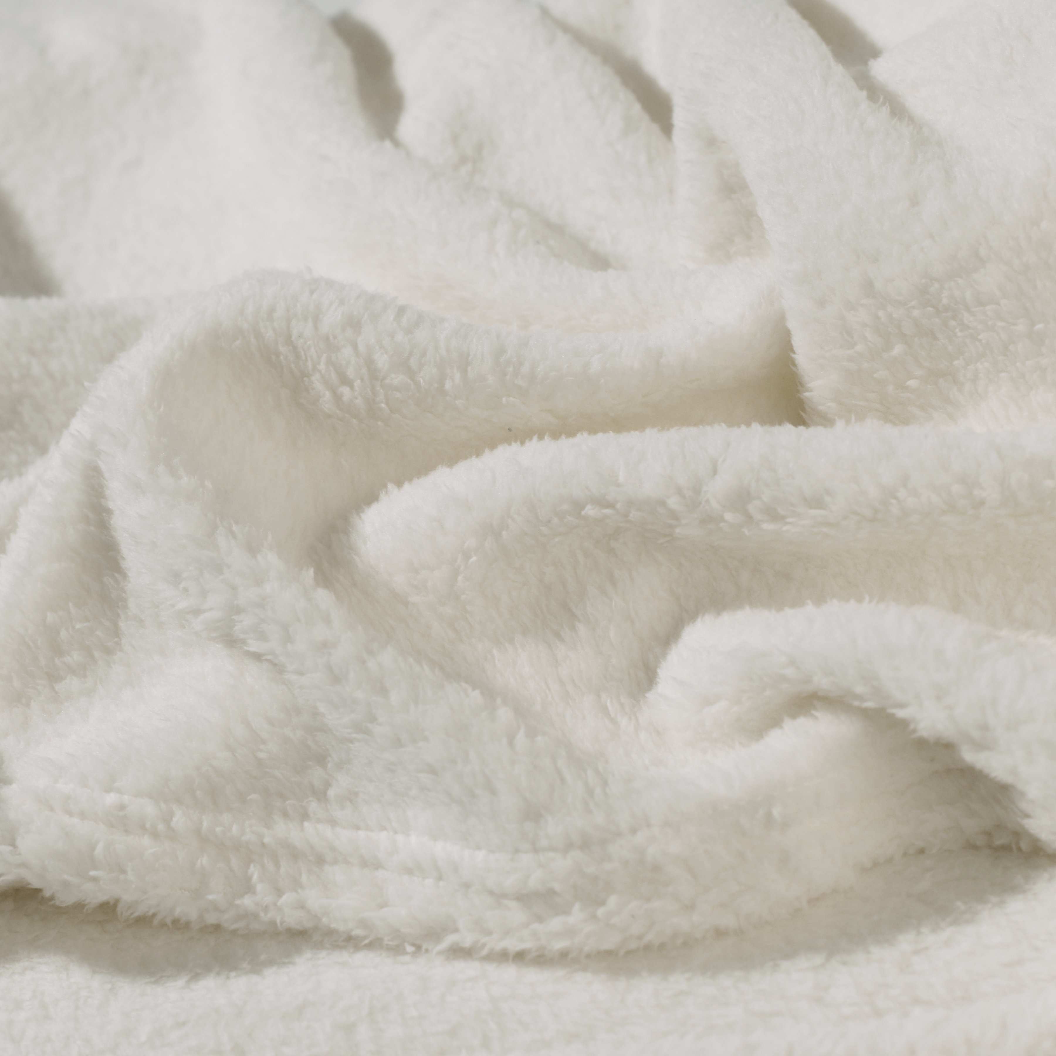 Luxury Double Fleece Blanket Teddy Bear Throw for Sofa & Bed 150x200cm Silver 